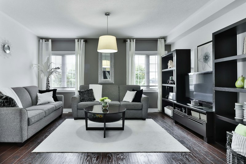 Dining corner with design chairs